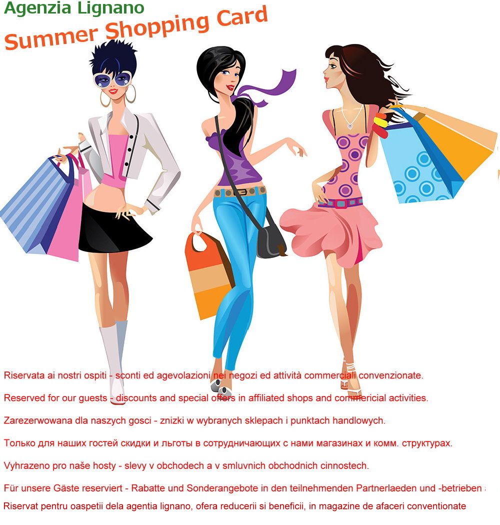 Agenzia Lignano Shopping Card