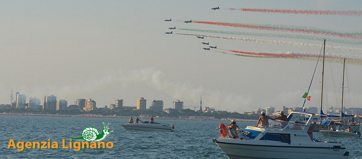 Frecce Ticolori a Lignano Sabbiadoro
